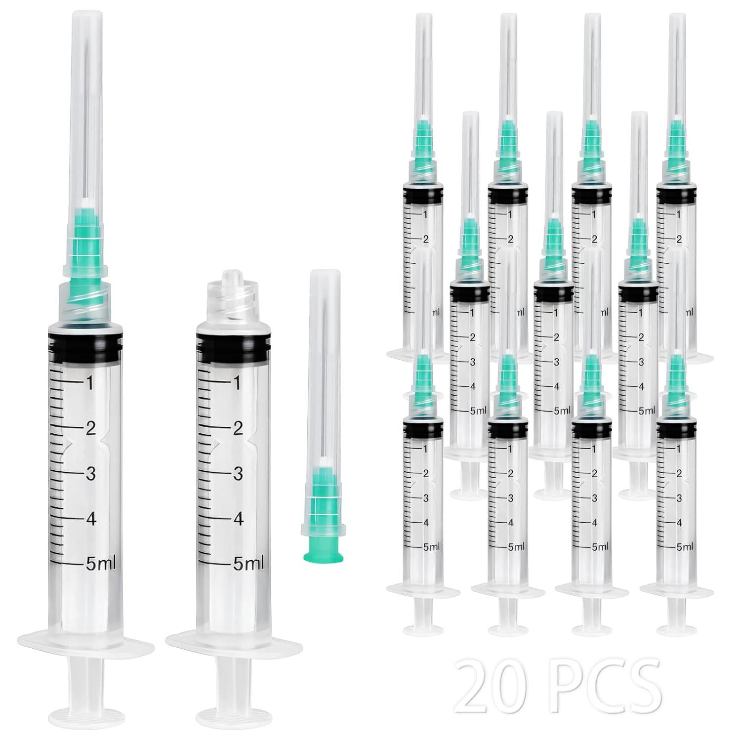 50 Pieces of 5ml Luer-Lock Syr - Art Y Craft avis et prix