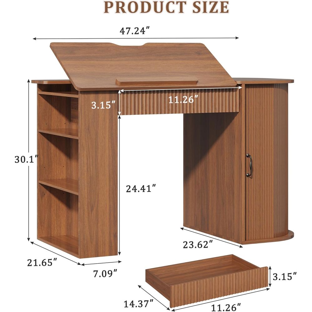 Storage Cabinet Desk with Shel - Art & Craft Hari Raya avis et prix