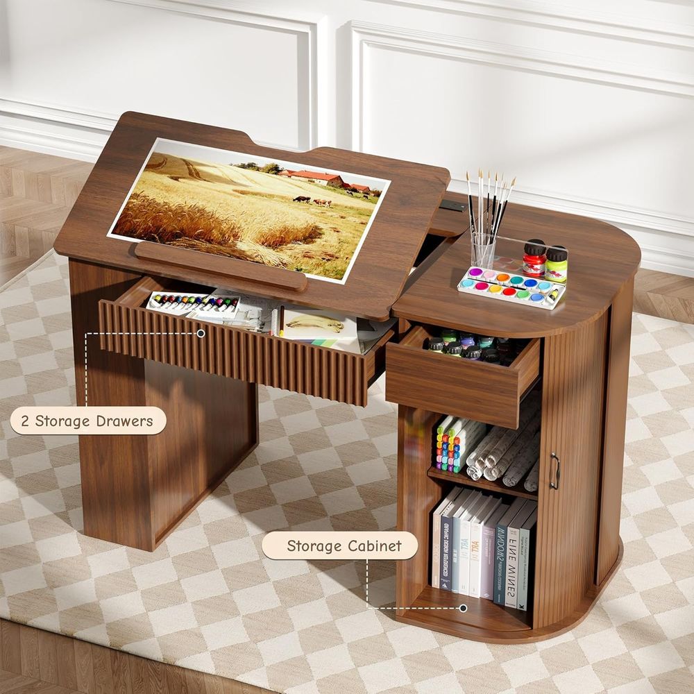 Storage Cabinet Desk with Shel - Art & Craft Hari Raya avis et prix
