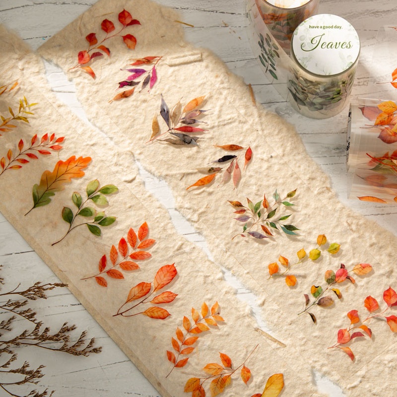 6 Rolls of 6Cm×200Cm Fallen Le - Art Craft Using Leaves avis et prix