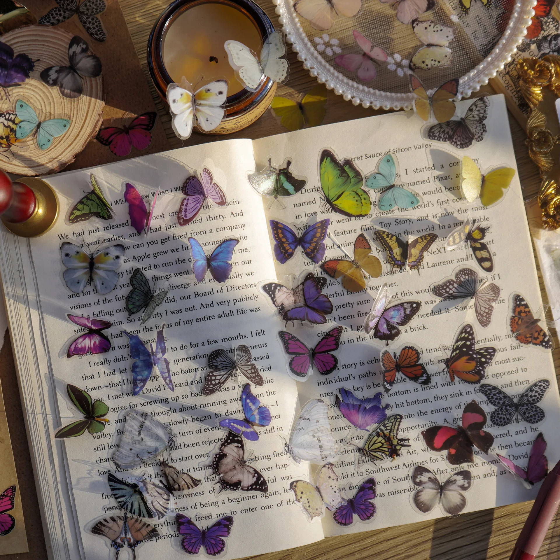 Journamm 40pcs/pack Butterfly  - Art Craft For 3 Year Old avis et prix