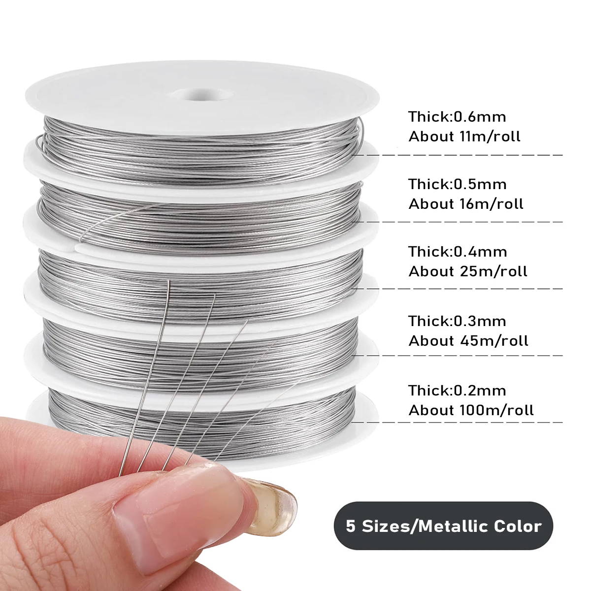 0.2-0.6mm Flexible Anti-Rust S - Art Craft Wire avis et prix