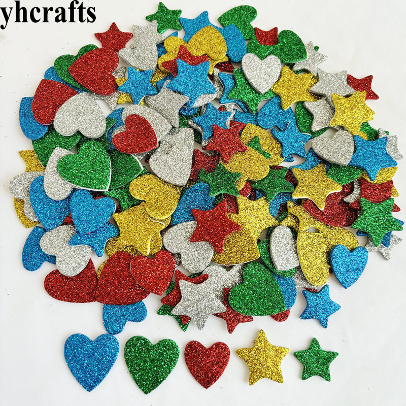 150PCS/LOT.Glitter star and he - Art And Craft For Xmas avis et prix