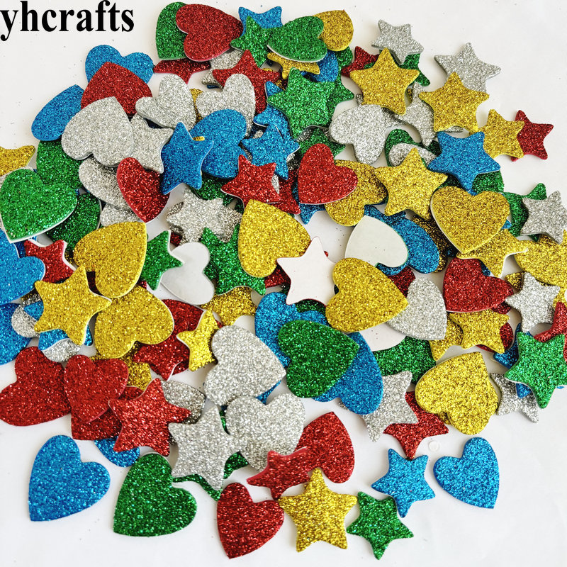 150PCS/LOT.Glitter star and he - Art And Craft For Xmas avis et prix