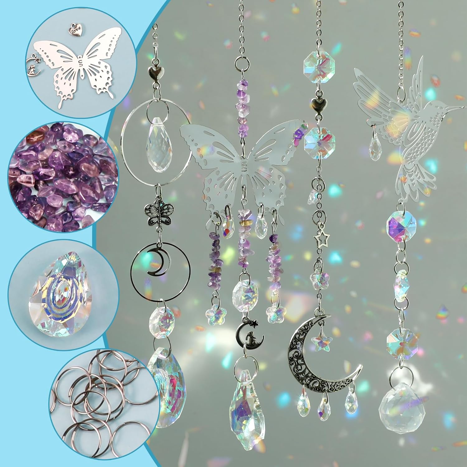 DIY 400pcs SunCatchers Making  - Art Craft Rainbow avis et prix