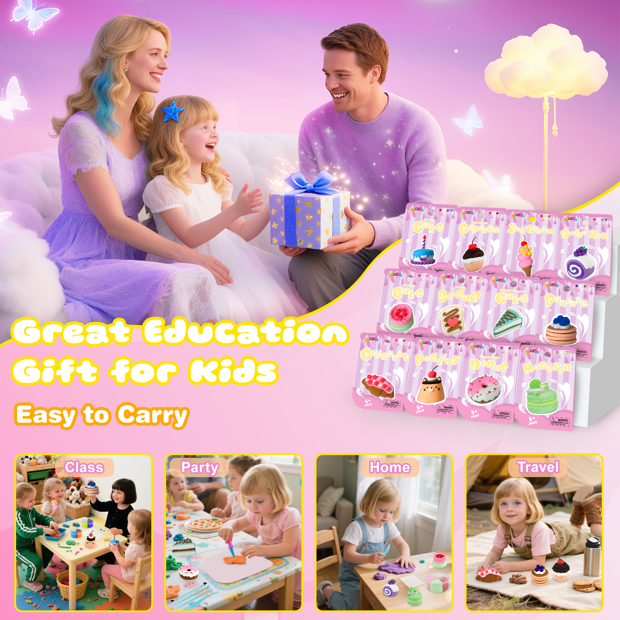 Air Dry Clay Kit For Kids  12  - Air Dry Clay avis et prix