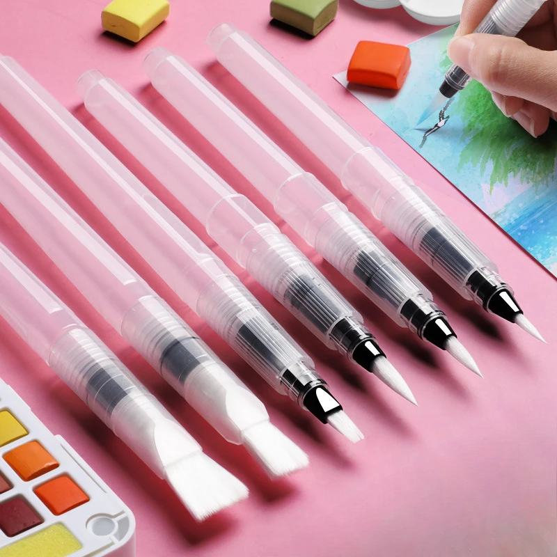 3/7pcs Watercolor Brush Pens W - Art Craft For 3 Year Old avis et prix