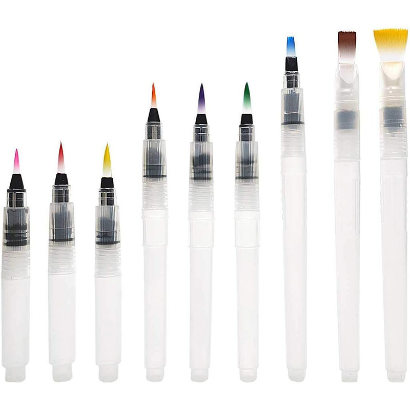 3/7pcs Watercolor Brush Pens W - Art Craft For 3 Year Old avis et prix