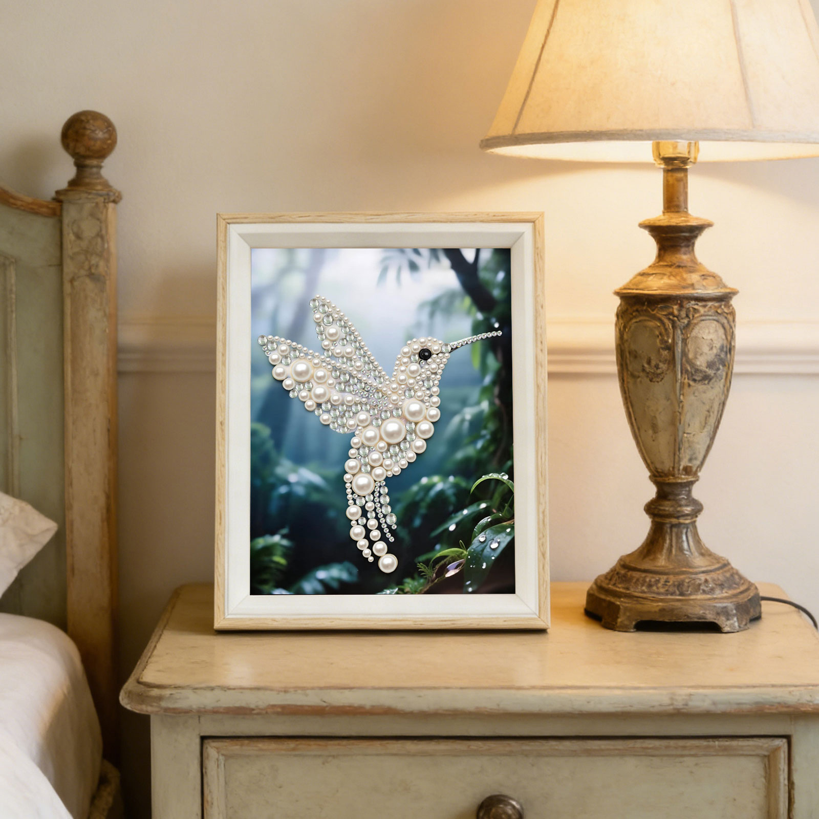 DIY Pearl Dot Painting with Wo - Art Craft Picture avis et prix