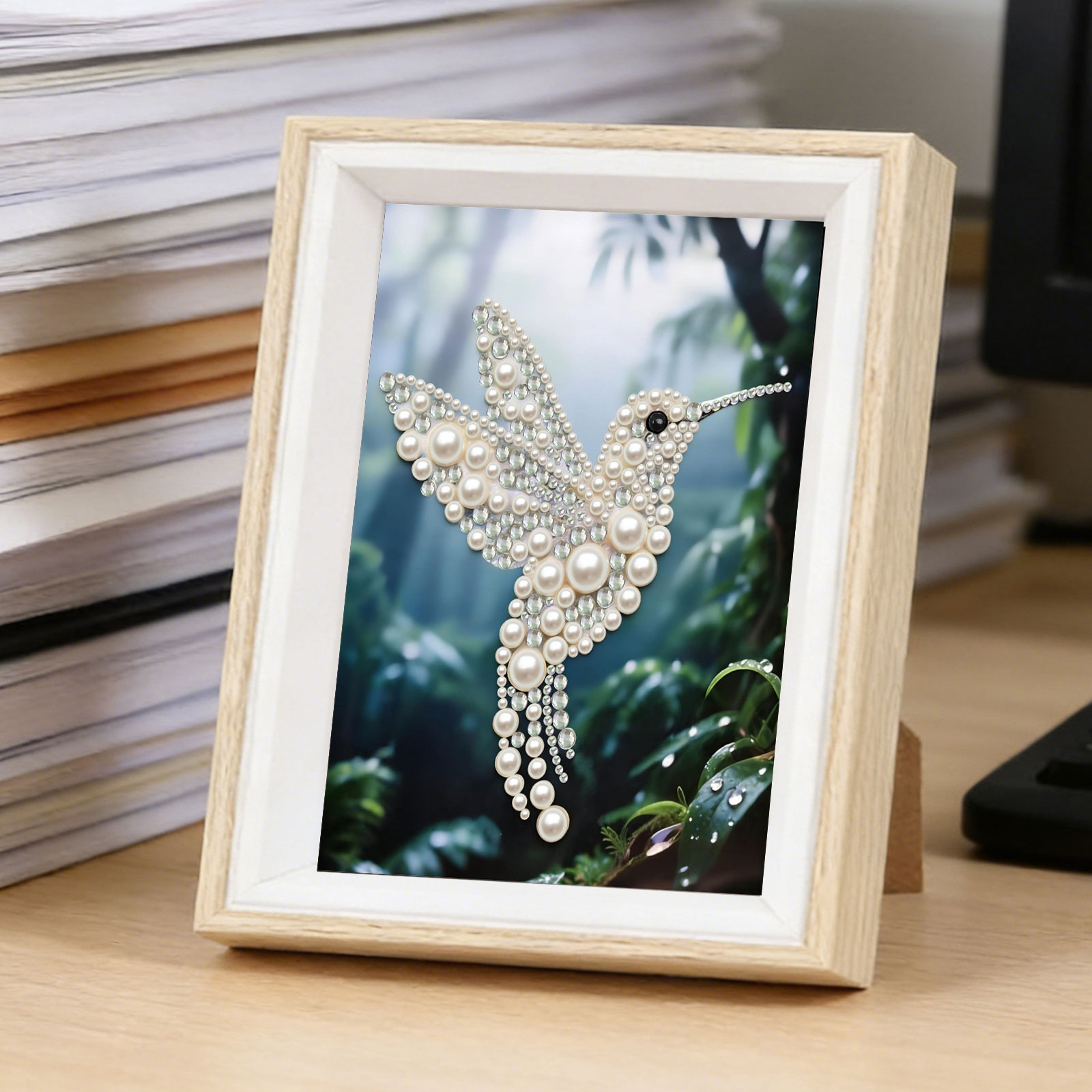 DIY Pearl Dot Painting with Wo - Art Craft Picture avis et prix