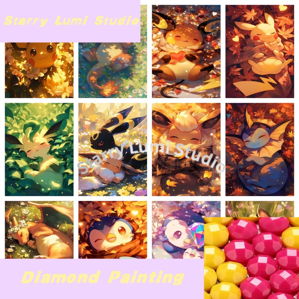 Cartoon Pokemon Pikachu Chariz - Art Craft Resin avis et prix