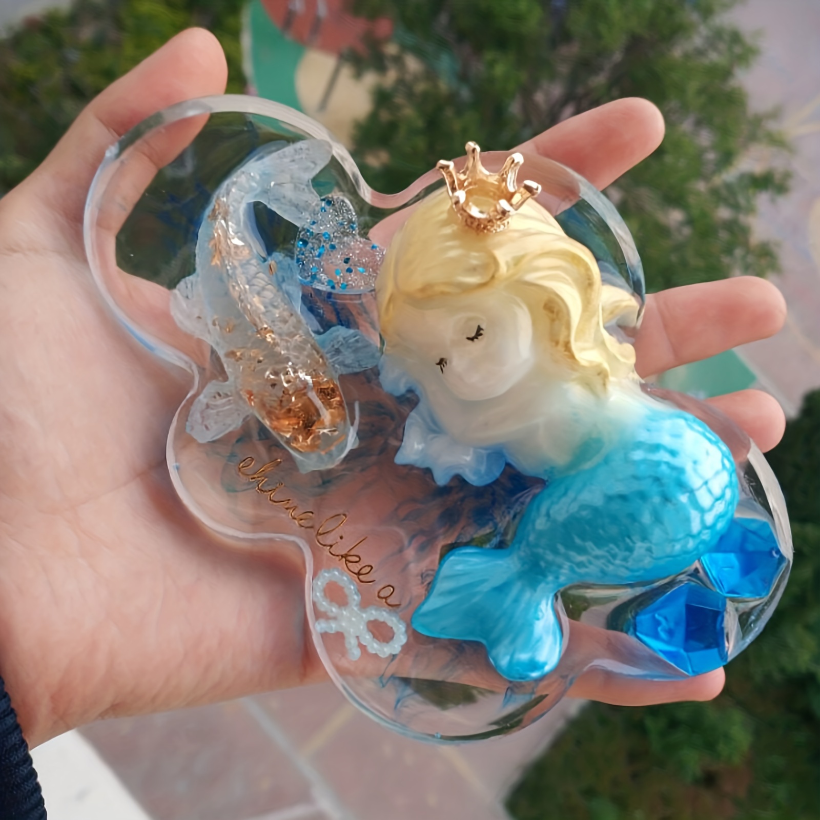 Cute Cartoon Mermaid Silicone  - Art Y Craft avis et prix