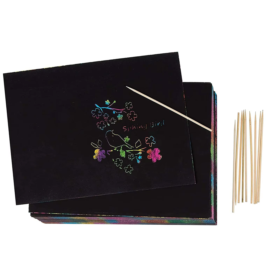 10/30pcs Rainbow Scratch Paper - Art Craft Rainbow avis et prix