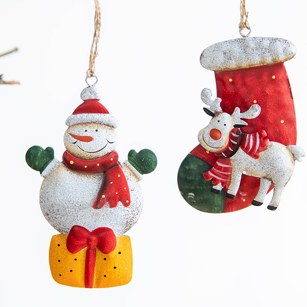 Metal Painted Home Decor Iron  - Art And Craft For Xmas avis et prix