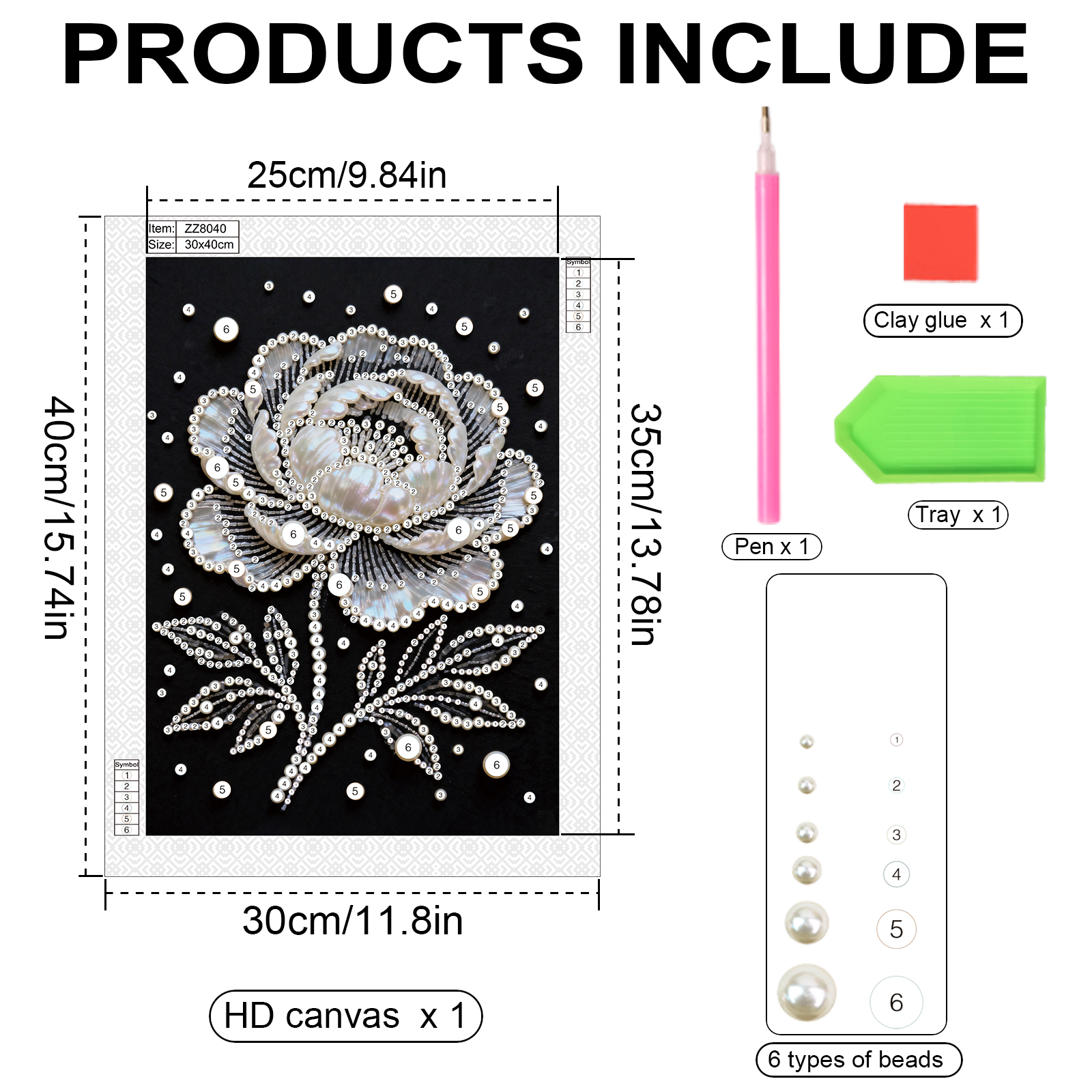 DIY Pearl Diamond Art Painting - Art Y Craft avis et prix
