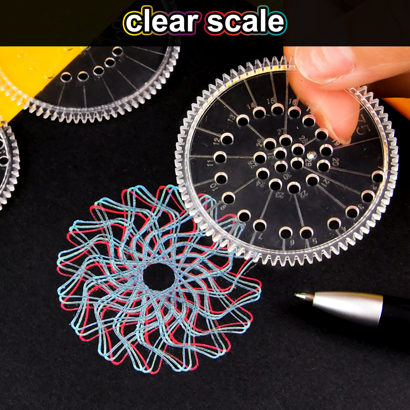 22pcs Spirograph Design Arts C - Art Craft Rainbow avis et prix