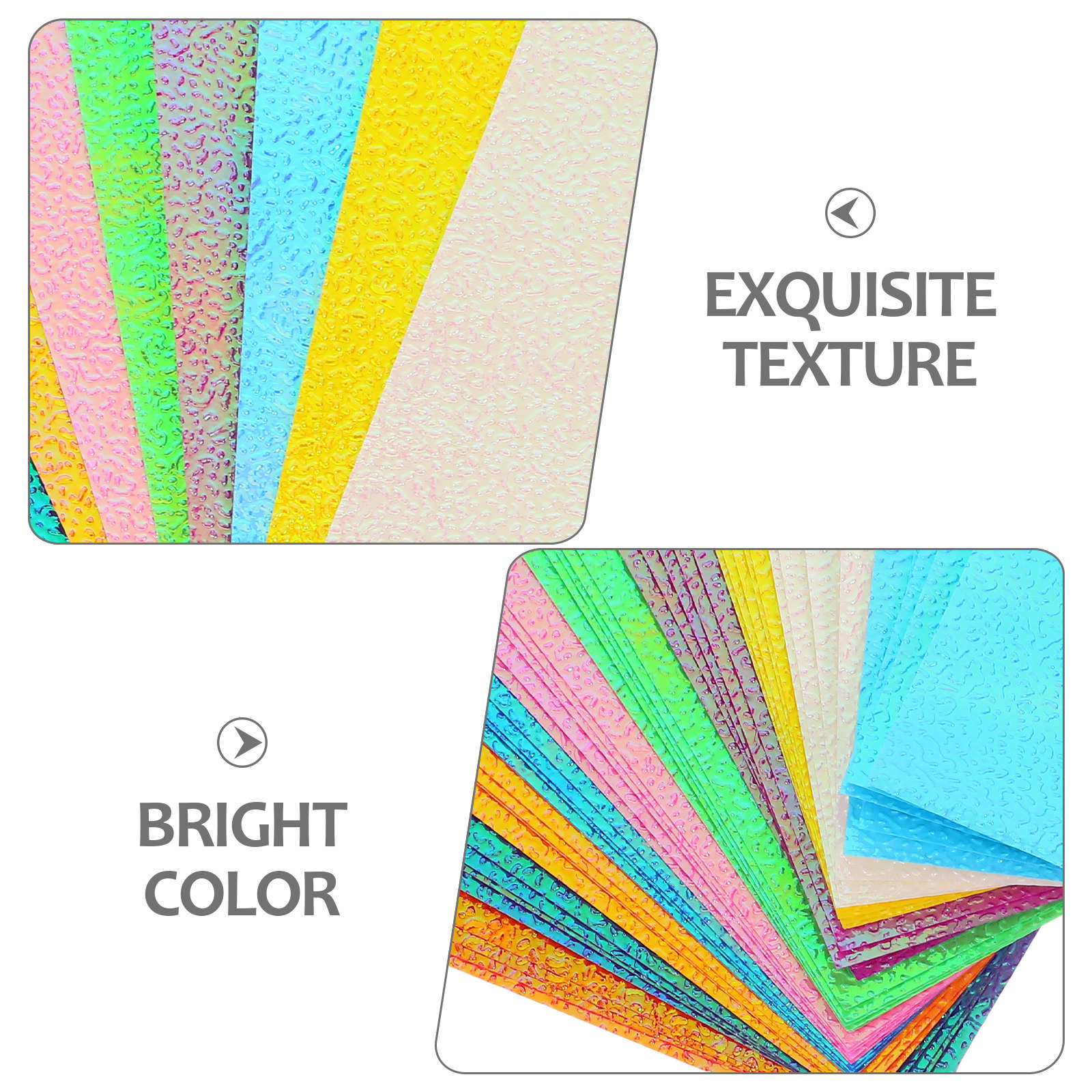 50Pcs Shimmering Iridescent Pa - Art Craft Bag avis et prix