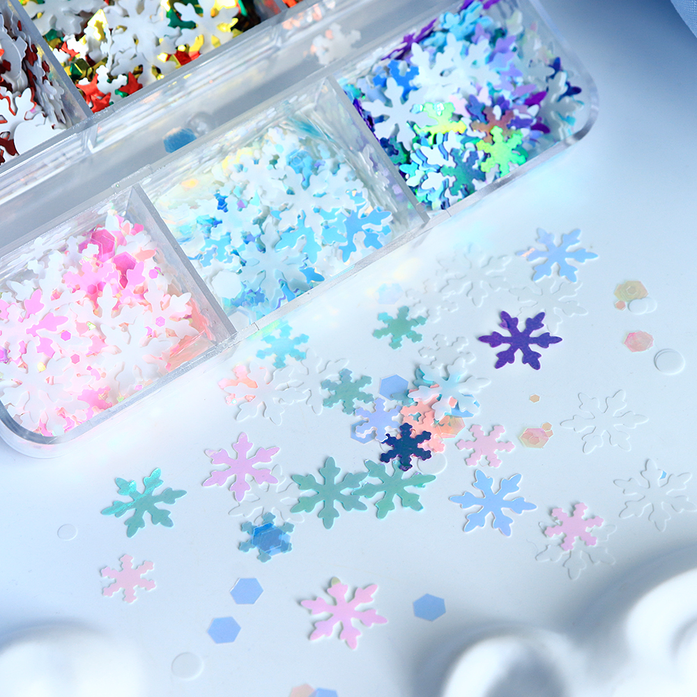 Christmas Mixed Color Snowflak - Art And Craft For Xmas avis et prix