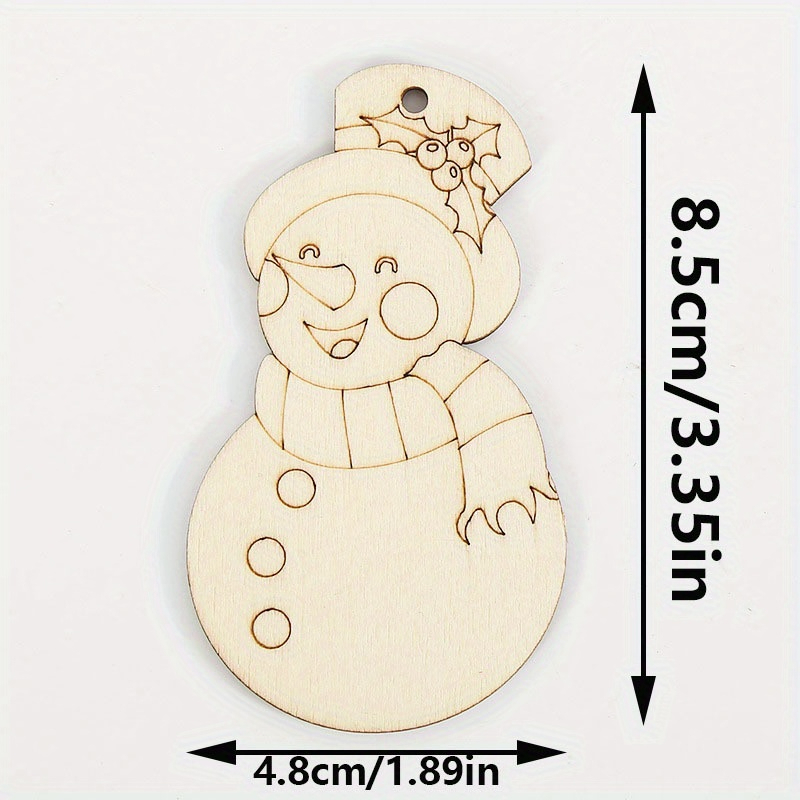 Paintable Blank Wooden Christm - Art And Craft For Xmas avis et prix