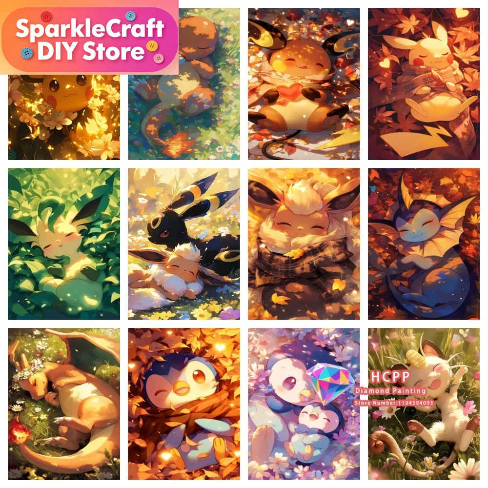 1pc frameless Cartoon Pokemon  - Art Craft Resin avis et prix