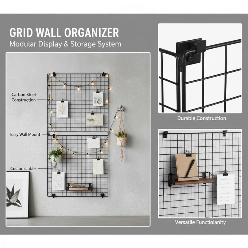 3 Packs Grid Wall Panels, 2 x  - Art Craft Wire avis et prix
