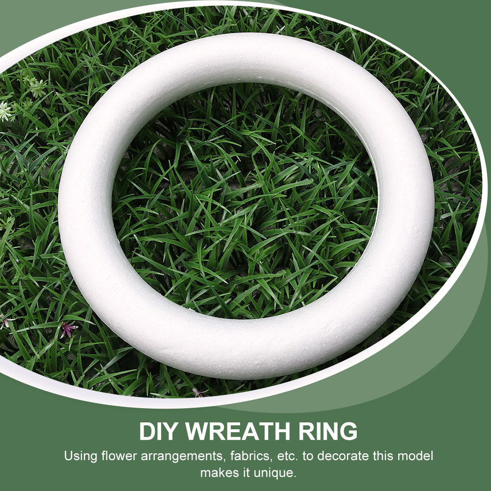 8Pcs DIY Round Foam Rings Hand - Art And Craft For Xmas avis et prix