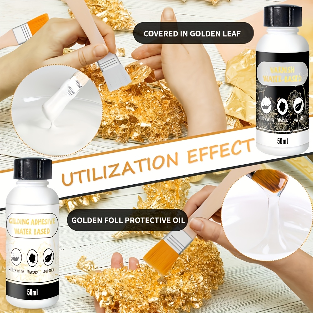 50ml+50ml Golden Leaf Glue, pr - Art Craft Using Leaves avis et prix