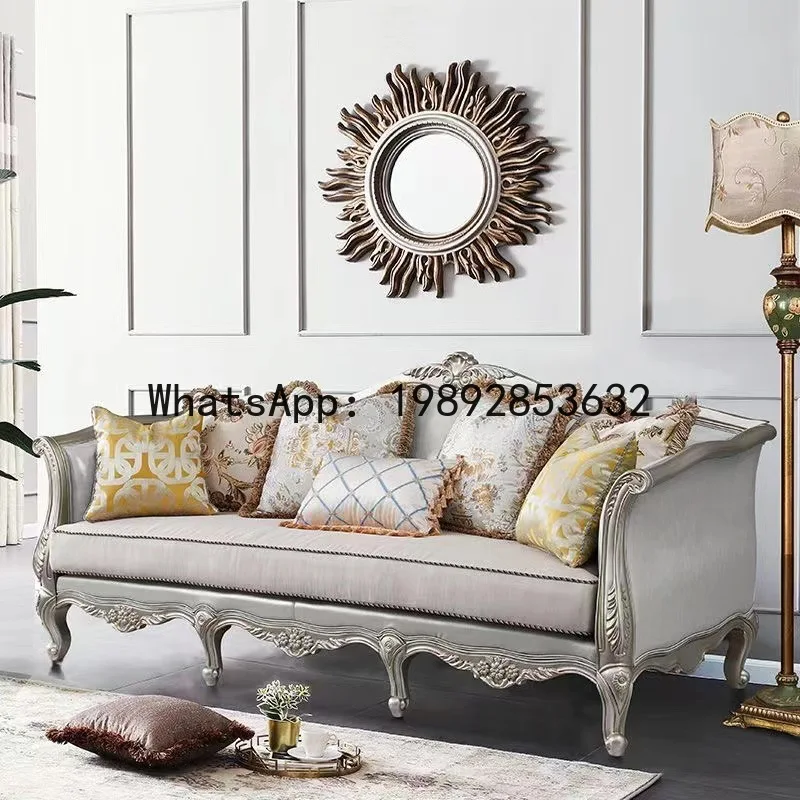 H5.15  all-solid wood sofa lea - Art & Craft Hari Raya avis et prix