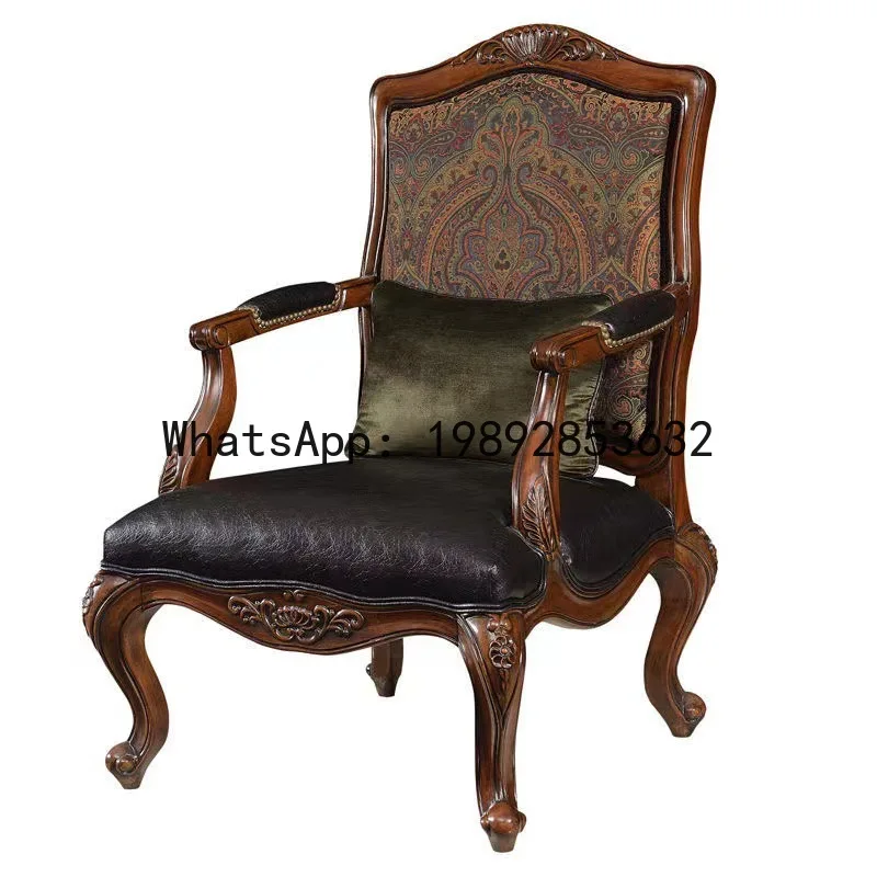 H5.15  all-solid wood sofa lea - Art & Craft Hari Raya avis et prix