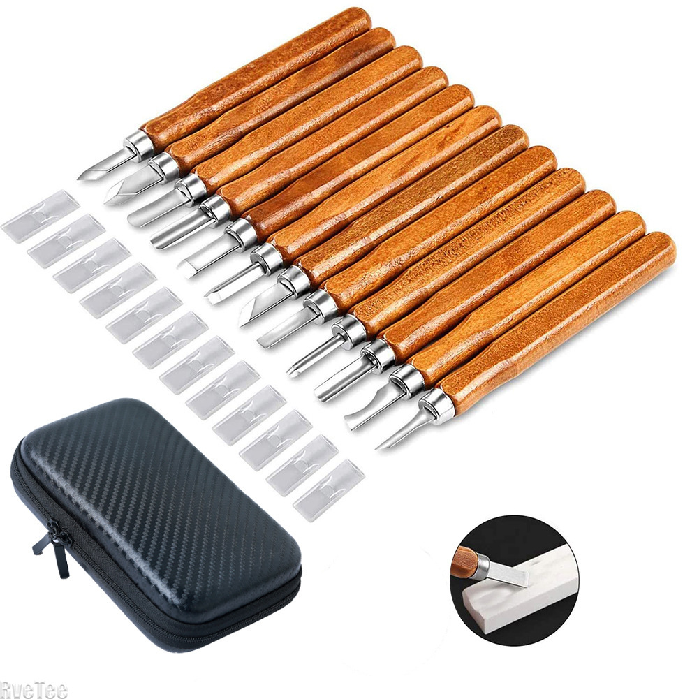 12Pcs SK2 Woodworking Carving  - Art Craft Bag avis et prix