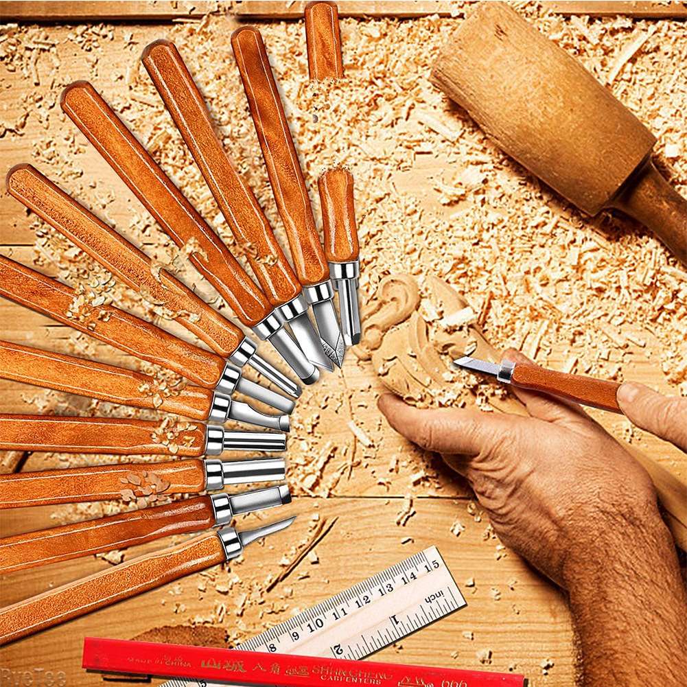 12Pcs SK2 Woodworking Carving  - Art Craft Bag avis et prix