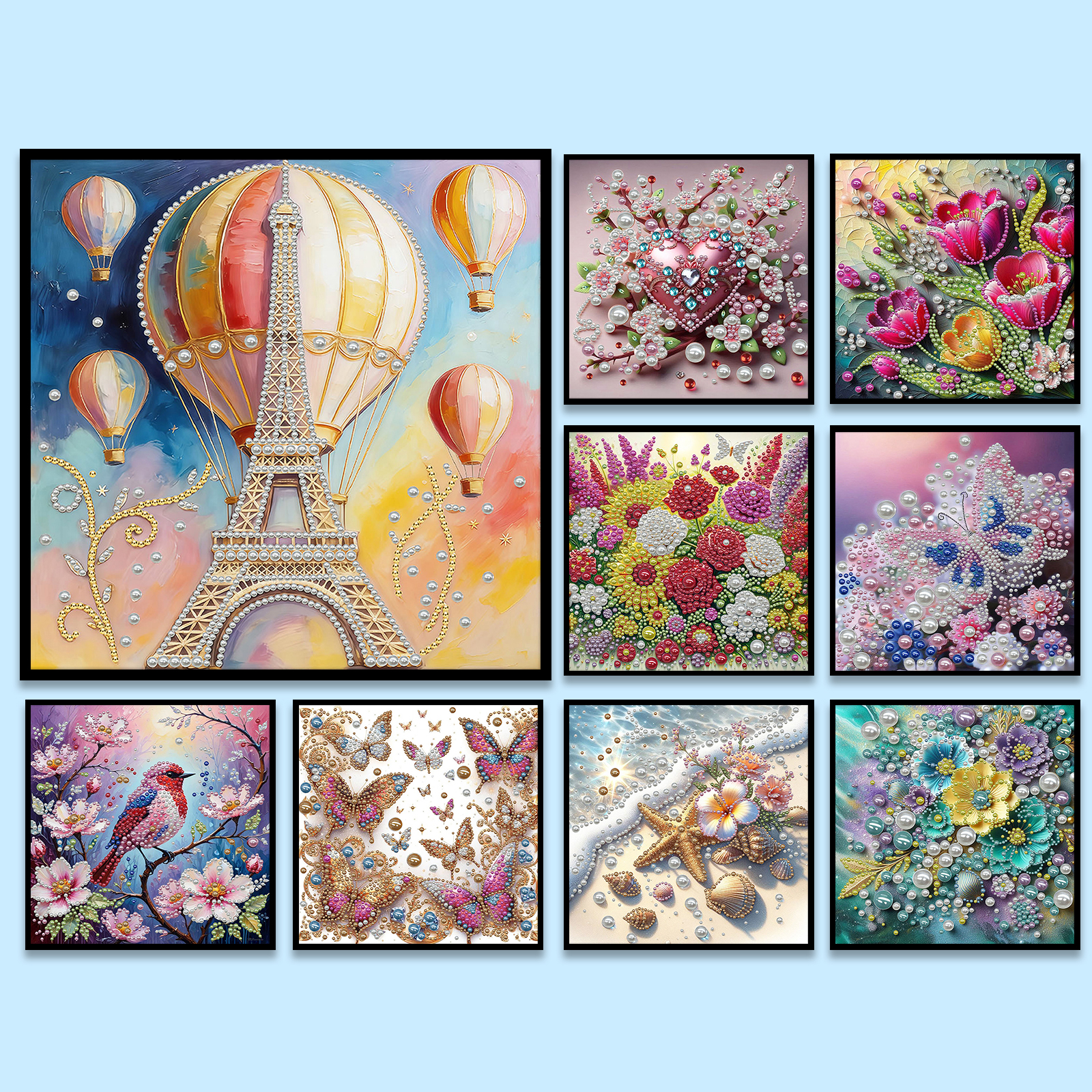 DIY Pearl Gem Paintings Pictur - Art Craft Picture avis et prix